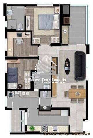 Apartamento à venda com 3 quartos, 92m² - Foto 20